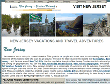 Tablet Screenshot of newjerseyvisitorsnetwork.com